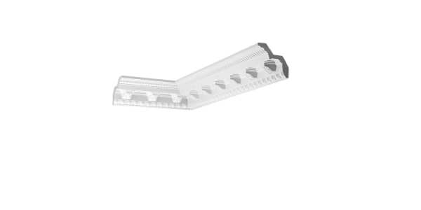 Listwa sufitowa Creativa LGZ-03 240 × 10 × 9,2 cm
